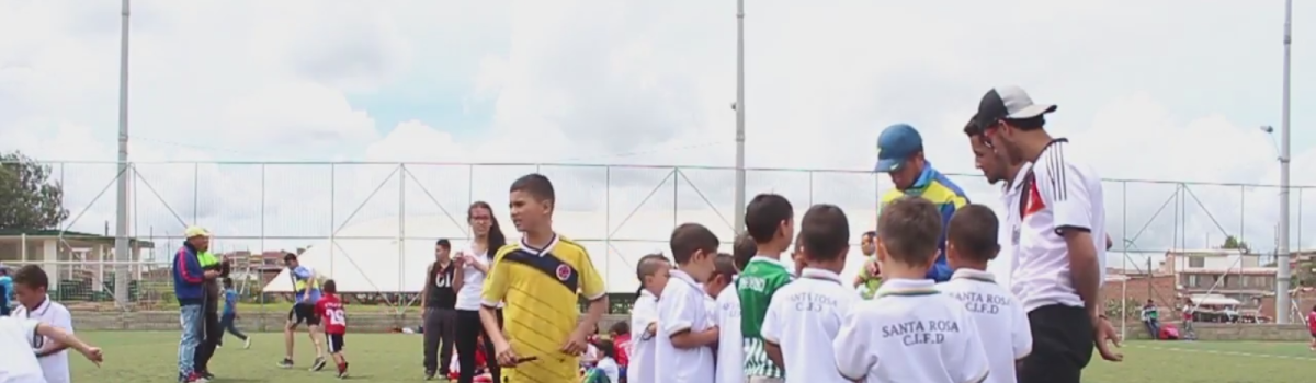 Festival Infantil promueve el fútbol 8 en Santa Rosa de Osos