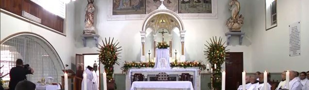 Eucaristía 100 años Monasterio Hermanas Clarisas en Santa Rosa de Osos
